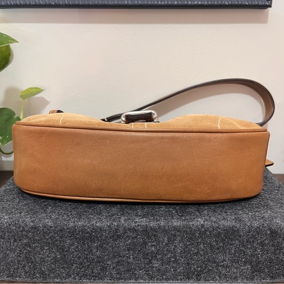 Vintage Coach Y2K Hamptons suede Demi bag 7558 - Picture 3 of 13